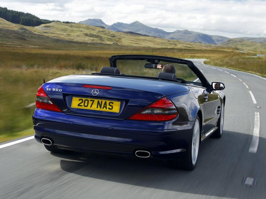  Mercedes-Benz SL500 Sports Package 2005 года  (UK) (фото 11 из 23)